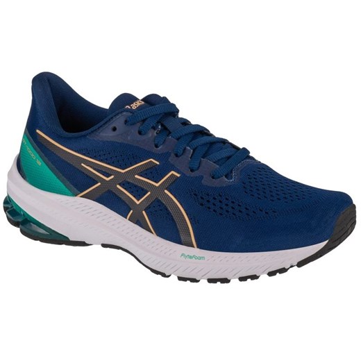 Buty do biegania Asics GT-1000 12 1012B450-404 niebieskie ze sklepu ButyModne.pl w kategorii Buty sportowe damskie - zdjęcie 178328956