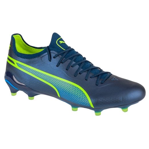 Buty piłkarskie Puma King Ultimate FG/AG 107563-04 niebieskie ze sklepu ButyModne.pl w kategorii Buty sportowe męskie - zdjęcie 178328958