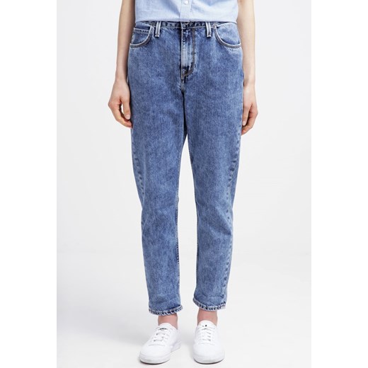 Lee MOM JEAN Jeansy Relaxed fit ice cloud zalando niebieski fit