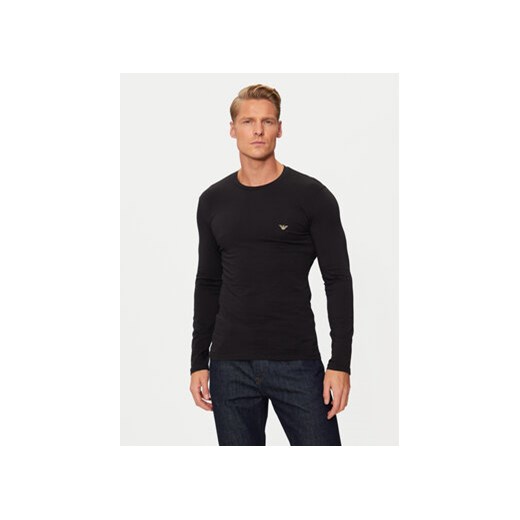 Emporio Armani Underwear Longsleeve 111023 4F512 00020 Czarny Slim Fit L MODIVO