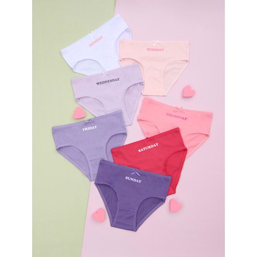 Sinsay - Majtki 7 pack - wielobarwny Sinsay 98/104 Sinsay