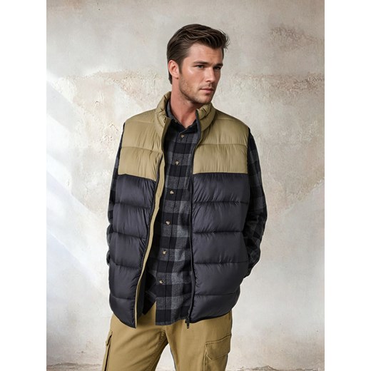 Sinsay - Kamizelka puffer - czarny Sinsay XL Sinsay