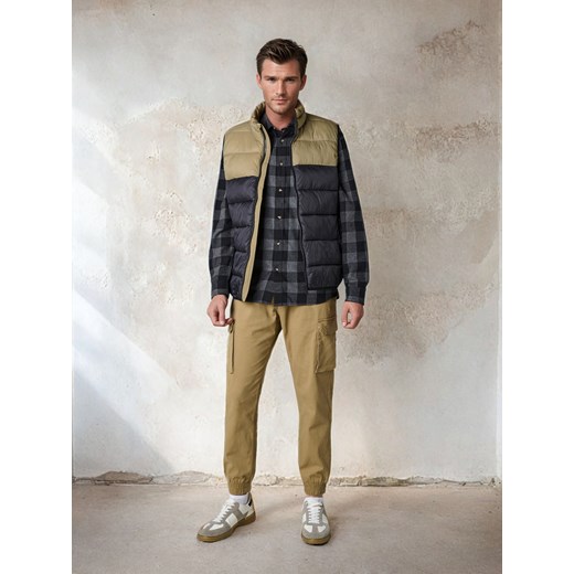 Sinsay - Kamizelka puffer - czarny Sinsay XL Sinsay