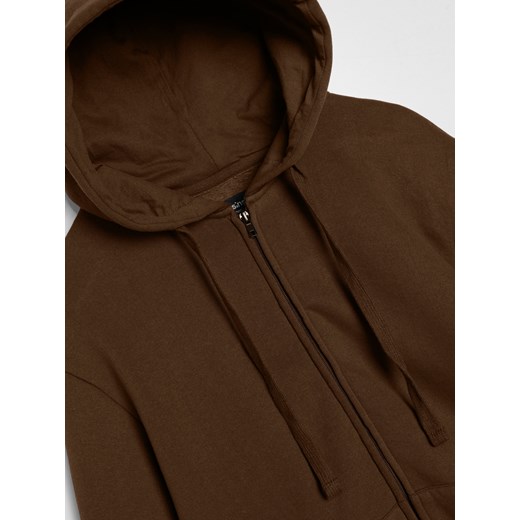 Sinsay - Bluza z kapturem - czerwony Sinsay M Sinsay