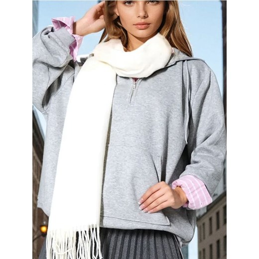 Sinsay - Bluza z kapturem - szary ze sklepu Sinsay w kategorii Bluzy damskie - zdjęcie 178333008