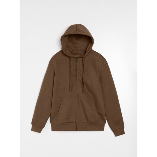 Sinsay - Bluza z kapturem - czerwony Sinsay L Sinsay