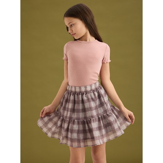 Reserved - Spódnica w kratę - ciemnoszary ze sklepu Reserved w kategorii Spódnice dziewczęce - zdjęcie 178333909