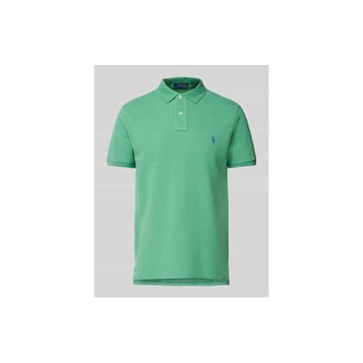 Koszulka polo z wyhaftowanym logo ze sklepu Peek&Cloppenburg  w kategorii T-shirty męskie - zdjęcie 178334809