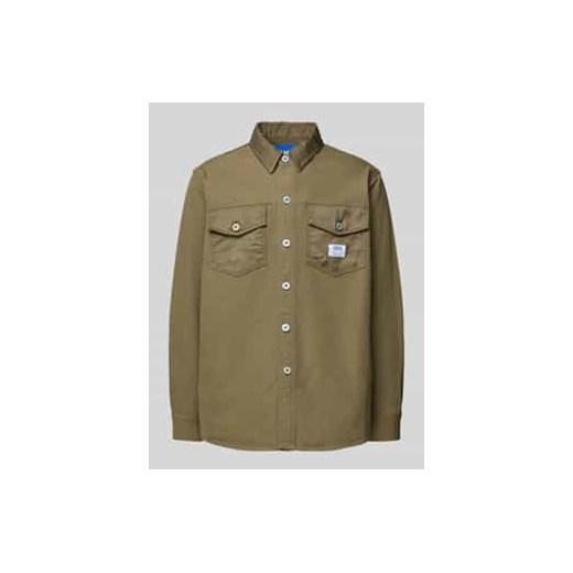 Koszula casualowa o kroju regular fit z kieszeniami z patką na piersi model ‘Ebrido’ ze sklepu Peek&Cloppenburg  w kategorii Koszule męskie - zdjęcie 178338957