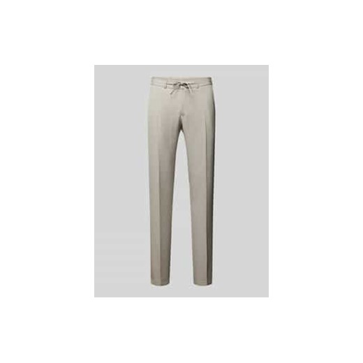 Spodnie do garnituru o kroju slim fit w kant model ‘SPARTAFLEX’ ze sklepu Peek&Cloppenburg  w kategorii Spodnie męskie - zdjęcie 178339195
