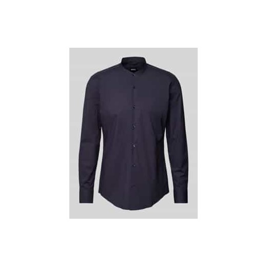 Koszula biznesowa o kroju slim fit ze stójką model ‘Hank’ ze sklepu Peek&Cloppenburg  w kategorii Koszule męskie - zdjęcie 178339197