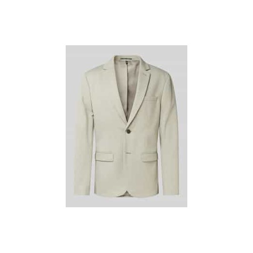 Marynarka o kroju slim fit z kieszeniami z patką model ‘SLIMAITOR’ ze sklepu Peek&Cloppenburg  w kategorii Marynarki męskie - zdjęcie 178339219