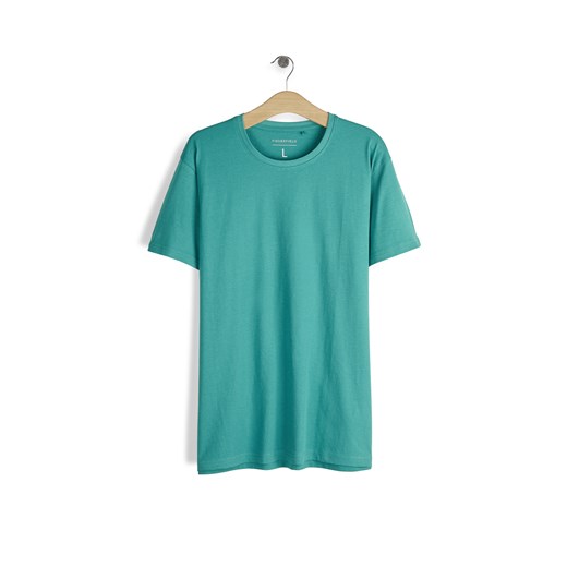 GATE T-shirt basic z bawełny slim fit S ze sklepu gateshop w kategorii T-shirty męskie - zdjęcie 178339778