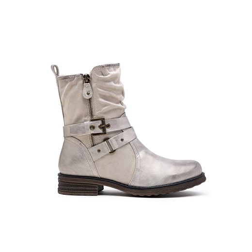 Foreverfolie Botki w kolorze srebrnym Foreverfolie 39 promocja Limango Polska