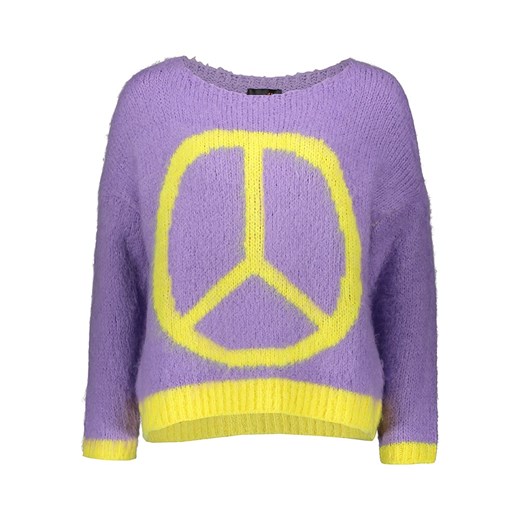 miss goodlife Sweter w kolorze żółto-fioletowym ze sklepu Limango Polska w kategorii Swetry damskie - zdjęcie 178343317