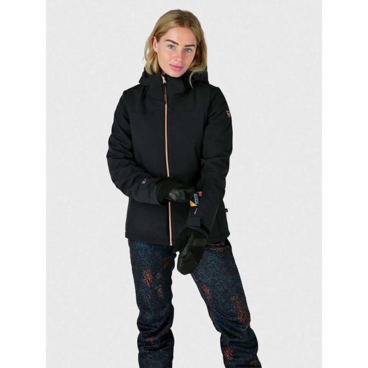 Brunotti Softshellowa kurtka narciarska &quot;Aries&quot; w kolorze czarnym S wyprzedaż Limango Polska