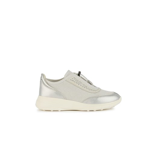 Geox Sneakersy &quot;Alleniee&quot; w kolorze srebrno-kremowym ze sklepu Limango Polska w kategorii Buty sportowe damskie - zdjęcie 178343557