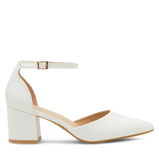 Czółenka JENNY ANGEL WS210702-10 Biały 41 eobuwie.pl