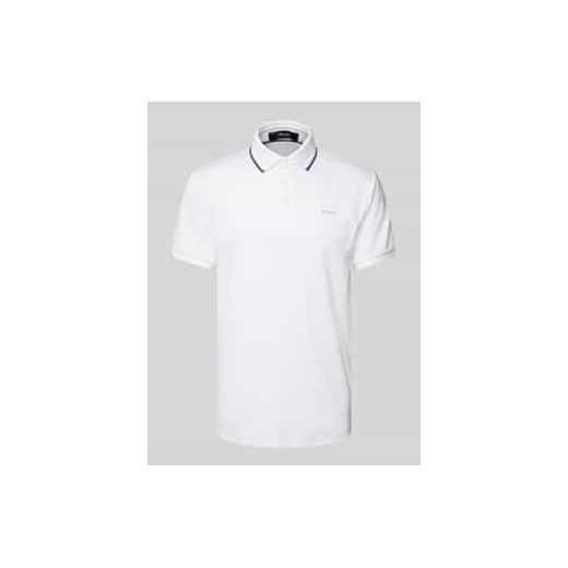 Koszulka polo o kroju slim fit z naszywką z logo ze sklepu Peek&Cloppenburg  w kategorii T-shirty męskie - zdjęcie 178345358