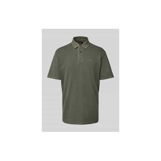 Koszulka polo z krótką listwą guzikową ze sklepu Peek&Cloppenburg  w kategorii T-shirty męskie - zdjęcie 178345385