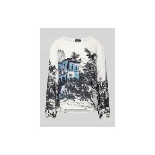 Bluzka o kroju regular fit z okrągłym dekoltem ze sklepu Peek&Cloppenburg  w kategorii Bluzki damskie - zdjęcie 178345597