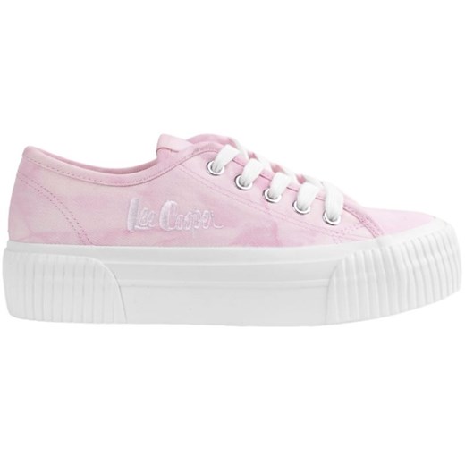 Buty Lee Cooper W LCW-23-31-1781LA różowe ze sklepu ButyModne.pl w kategorii Trampki damskie - zdjęcie 178346108