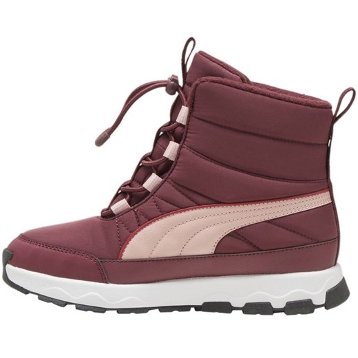 Buty Puma Evolve Boot Jr 392644 04 czerwone ze sklepu ButyModne.pl w kategorii Buty zimowe dziecięce - zdjęcie 178346205