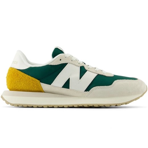Buty sportowe New Balance MS237RTY zielono-beżowe zielone ze sklepu ButyModne.pl w kategorii Buty sportowe męskie - zdjęcie 178346517