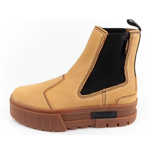 Buty Puma Mayze Chelsea Suede W 382829 04 brązowe Puma 41 ButyModne.pl