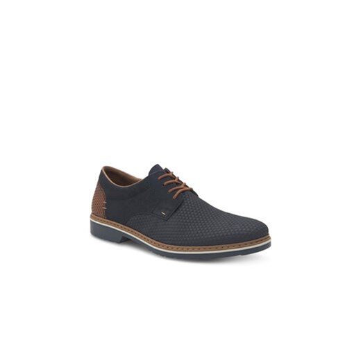 Półbuty męskie Rieker sznurowane 