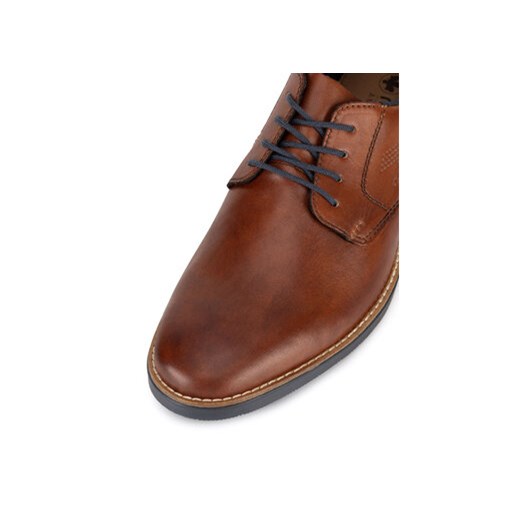 Buty eleganckie męskie Rieker na wiosnę wiązane 
