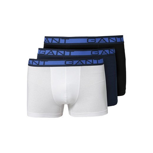 Gant 3 PACK Panty pacific blue zalando niebieski abstrakcyjne wzory