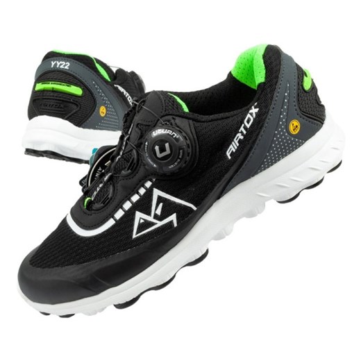 Buty trekkingowe Airtox Safety Powerbreeze YY220CA czarne ze sklepu ButyModne.pl w kategorii Buty sportowe męskie - zdjęcie 178348697
