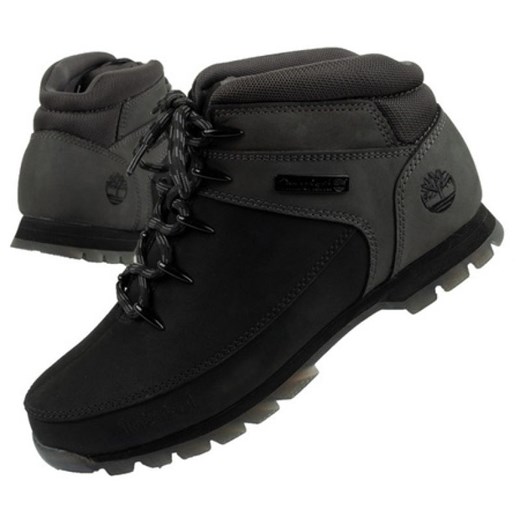 Buty Timberland Euro Sprint M TB0A1KAC015 czarne ze sklepu ButyModne.pl w kategorii Buty trekkingowe męskie - zdjęcie 178348727