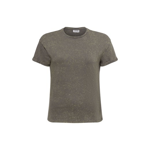 Noisy May Koszulka damska - NMBrandy Kobiety Bawełna szary jednolity ze sklepu vangraaf w kategorii Bluzki damskie - zdjęcie 178349096