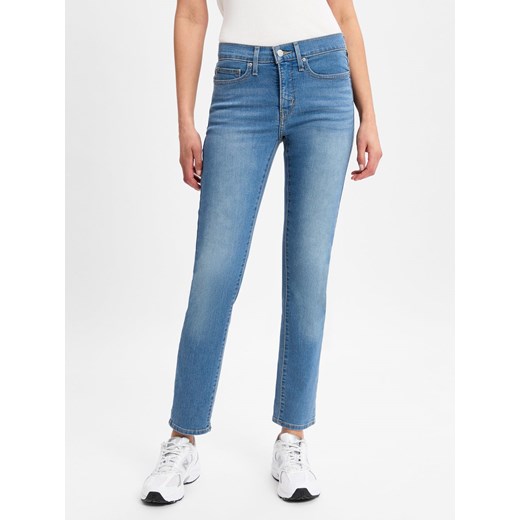 Levi's Dżinsy - 312 Shaping Slim Kobiety Bawełna light stone jednolity ze sklepu vangraaf w kategorii Jeansy damskie - zdjęcie 178349116