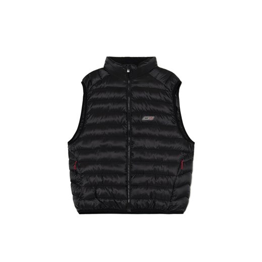 Cropp - Czarna pikowana kamizelka ze stójką - czarny Cropp XXL Cropp