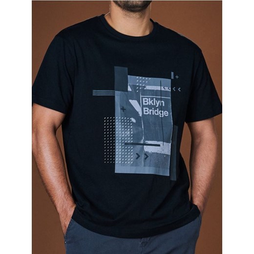 Sinsay - Koszulka - czarny ze sklepu Sinsay w kategorii T-shirty męskie - zdjęcie 178350716