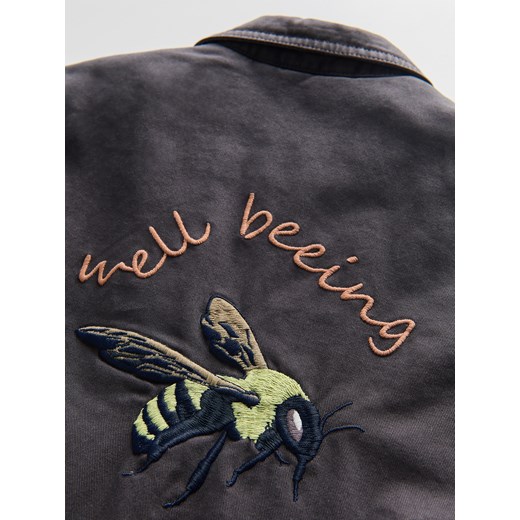 Reserved - Bomberka oversize - ciemnoszary Reserved 5-2 lata) Reserved