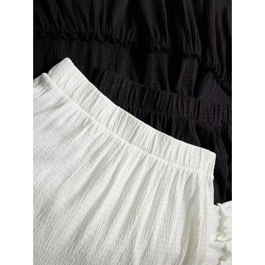 Reserved - Muślinowa spódnica maxi - biały Reserved L Reserved