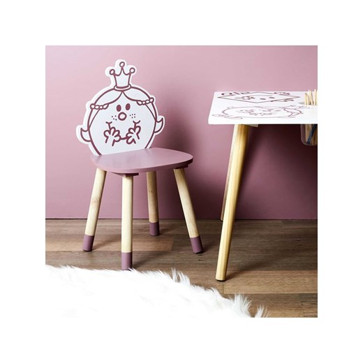 The Home Deco Kids Krzesło dziecięce w kolorze jasnoróżowym - 28 x 57,5 x 28 cm ze sklepu Limango Polska w kategorii Fotele dziecięce - zdjęcie 178353819