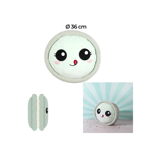 The Home Deco Kids Maskotka &apos;Kawaii Macaron&apos;&apos; w kolorze zielonym - 0+ ze sklepu Limango Polska w kategorii Zabawki - zdjęcie 178354297