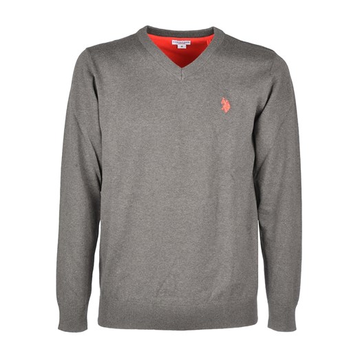 U.S. Polo Assn. Sweter w kolorze antracytowym ze sklepu Limango Polska w kategorii Swetry męskie - zdjęcie 178354396
