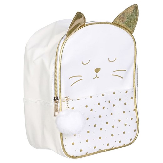 The Home Deco Kids Plecak w kolorze biało-złotym - 22 x 28 x 15 cm ze sklepu Limango Polska w kategorii Torby i walizki dziecięce - zdjęcie 178354508