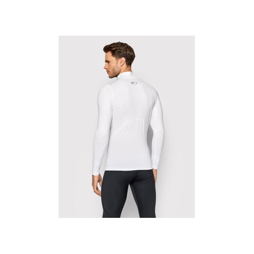Under Armour Koszulka techniczna HeatGear® Mock 1369606 Biały Skinny Fit Under Armour S MODIVO