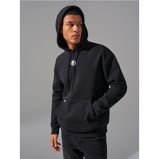 Sinsay - Bluza Kot Feliks - czarny ze sklepu Sinsay w kategorii Bluzy męskie - zdjęcie 178359227