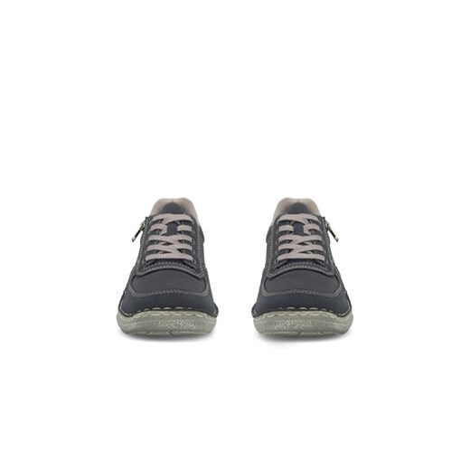Półbuty męskie Rieker casual sznurowane 