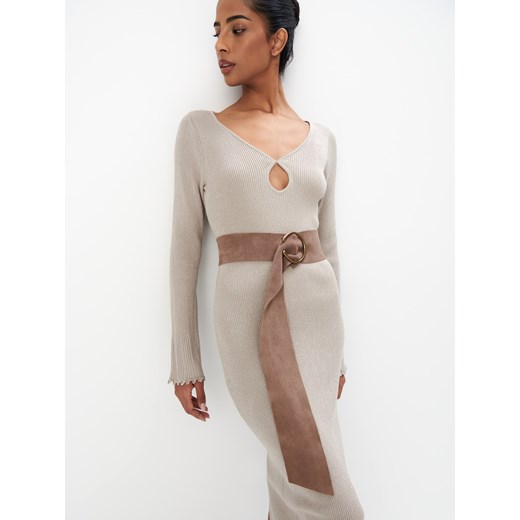 Pasek Mohito brązowy 