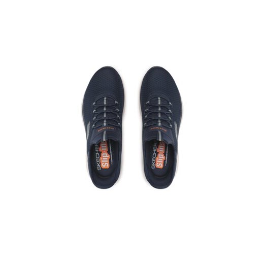 Skechers Sneakersy High Range 232457/NVY Granatowy Skechers 42 MODIVO