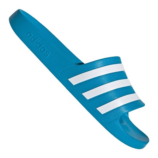 Klapki adidas Adilette Aqua FY8047 niebieskie ze sklepu ButyModne.pl w kategorii Klapki męskie - zdjęcie 178363819